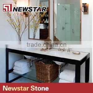Vanity Top With Metal Furniture Base thumbnail-5