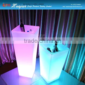 Mood Garden Champagne Pot/ Out Door Plastic Storage Container/LED Ice Bucket/color Chaning Outdoor Planter thumbnail-5