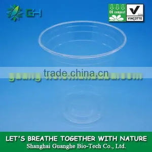 14oz Compostable Non-toxic Transparent Disposable Plastic PLA Cups/cold Drinking Cups thumbnail-1