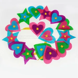 Heart Shape Felt Assortment Chain thumbnail-1