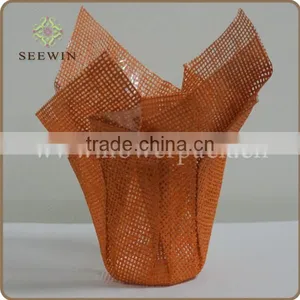 Good Quality Environment-friendly Paper Flower Pot Holder thumbnail-1