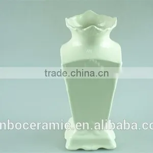 Ivory Home Decoration Pieces / Vintage Flower Pot Vase Europe Style Ceramic Decor thumbnail-1