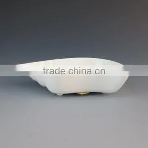 Small Ceramics/porcelain Type Eco-friendly Shell Shape High White Dish thumbnail-2
