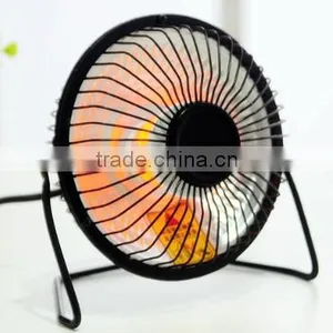 4 Inch Portable Mini Warmer Electric Mini Fan Heaters thumbnail-1