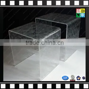 Cheap Clear Acrylic Nesting Table Retail Displays From Shenzhen Manufacturer thumbnail-1