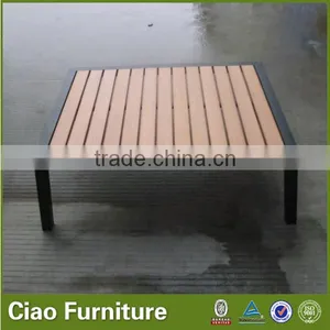 Aluminum Frame High Quality Furniture Garden Sofa Set With Coffee Table thumbnail-4