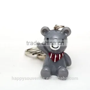 Personalised Cheap Bear Keyring Wholesale thumbnail-1