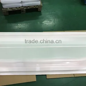 White ABS Texture Plastic Wall Vacuum Forming Plastic Panel thumbnail-5