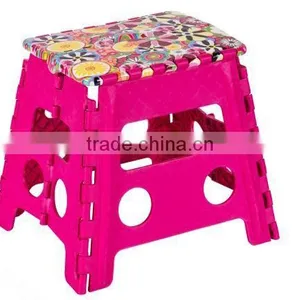 Portable Plastic Step Stool Plastic Folding Stool Folding Plastic Stool 450719 thumbnail-3