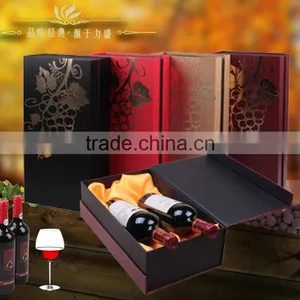 Popular Wooden Wine Box for 2 Bottles thumbnail-1
