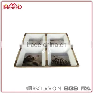 Shell Printing Superior Promotional Square Inch Plastic Tray for Biscuit thumbnail-1