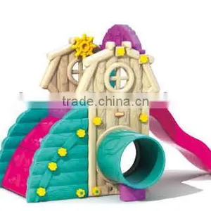 Hot Popular Sale Combination Indoor Plastic Slide And Swing Slide Indoor Kids Toys Supplier in Malaysia (A-19304) thumbnail-2