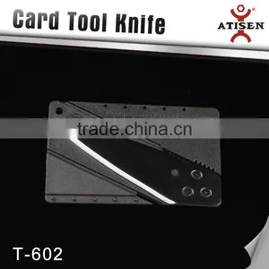 Folding Credit Card Knife With Stainless Steel Blade thumbnail-6