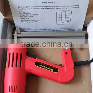 1500w Lower Noise Handheld Floor Electric Nail Gun Portable Electric Brad Nailer thumbnail-4