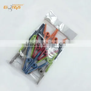 Wholesale of Clothes Pegs Wire Encapsulates Decorative Metal Pegs thumbnail-1