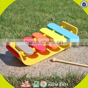 Wholesale Delicate Color Wooden Xylophone Toy Most Popular Wooden Xylophone Toy for Kids W07C022 thumbnail-3