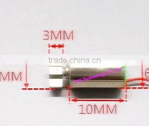 Kind Shooting 6*10 Coreless Motor / Micro Vibration Motor / 1.5V-3V Brushless Vibrate Motor In Stock thumbnail-1