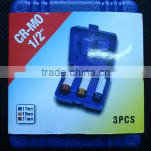3pcs 1/2" Tire Socket / Deep Impact Sockets Set / Promotion Set thumbnail-1