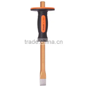Hex Pointed CRV Chisel With Rubber Handle thumbnail-2
