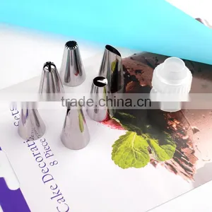 OEM Cheap 6 Pcs Stainless Steel Cookie Cake Tip Set Decoration as Seen on tv thumbnail-2