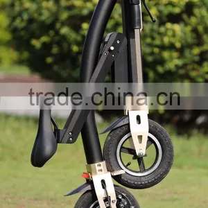 2017 New 350w EBike Black Folding Electric Scooter thumbnail-3