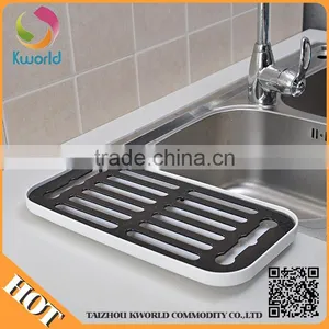 Kitchen Storage Fashion Portable Plastic Drying Portable Kitchen Rack thumbnail-1