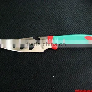Kitchen Essential Multifunctional Knife W/colorful Rubber Handle thumbnail-1
