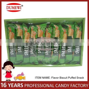 Banana Flavor Biscuit Puffed Stick thumbnail-3