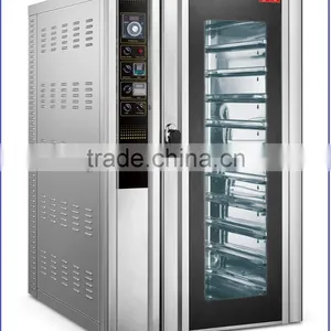 Hot Sale!! New Products Electrical 5 / 8 / 10 Trays Convection Baking Ovens With Steam thumbnail-3
