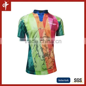 OEM & ODM All Black Custom Rugby Jersey thumbnail-1