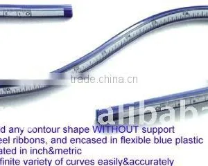 Kearing 60cm Flexible Curve Ruler, 24 Inch Flexible Design Rulers for Curve Line Drawing, for Fashion Design #KF-60 thumbnail-5