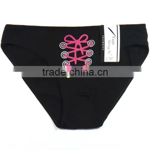 Breathable Cotton Girls Briefs Fancy Printed Ladies Panties Sexy Lingerie thumbnail-6