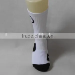 Wholesale Knitted Irregular Men Elite Custom Sports Socks thumbnail-3
