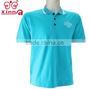 Summer Men 100%cotton Plain Wholesale Mesh China Polo Tshirt thumbnail-1