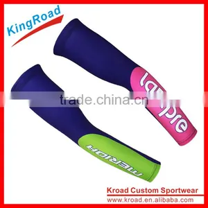 Wholesale Breathable Dye Sublimation Printing Sun Protection Sleeve Arm Warmer thumbnail-5