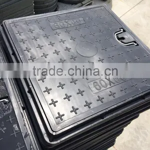600x600 Fiberglass Square Manhole Cover With Handle thumbnail-1