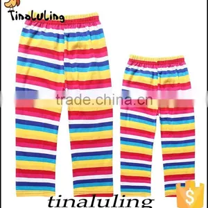 New Arrival Baby Girls Rainbow Leggings Children Tights thumbnail-1