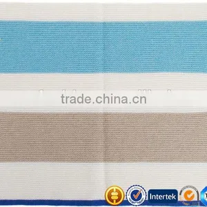 Super Soft Luxury Intarsia Knitted Cashmere Warm Baby Blanket thumbnail-2