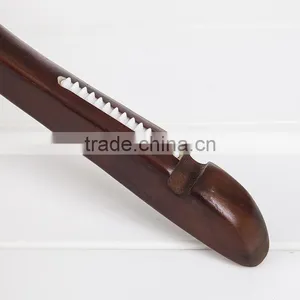 Wholesale Whole Sale Wood Coat Hanger Good Quality Wood Pants Clip Hanger Premium Wood Child Hanger thumbnail-2