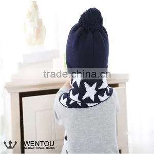 Wholesale Cotton Knitted Children Winter Hats thumbnail-6