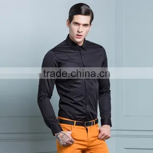 Fashion White Shirt Of Western Formal Wear For Men thumbnail-3