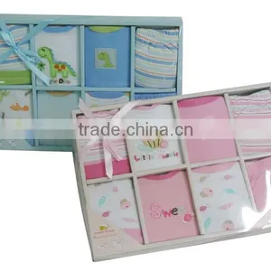 Baby 8pcs Clothes Set Gift Box/baby Wear/new Born Baby Garments thumbnail-1