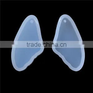 Custom Wing White Silicone Resin Mold For Jewelry Making thumbnail-1