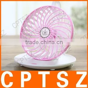 New Arrival Creative Mini USB Coffee Cup Fan Rotatable Hanging Portable Fan Strong Little Fan Drop thumbnail-4