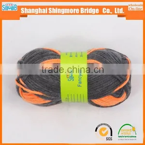 Best Wholesale Space Dyed Knitting Yarns, OEKO-Tex Standard Quality 100 Acrylic Yarn With Free Samples thumbnail-2