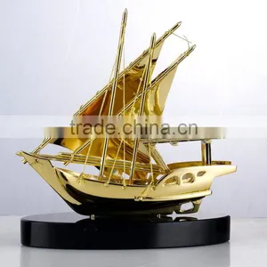 Slamic Wedding Favors Metal Boat Decoration Dhow thumbnail-6