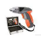 Powerful 102 Piece Cordless Screwdriver Set With Alu Case / 4.8v Screwdriver Bits / Battery Indicato thumbnail-1