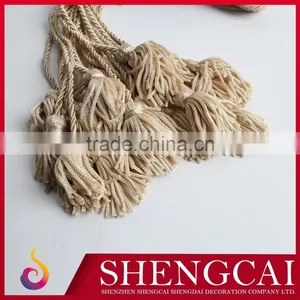 Factory Price Free Sample Fringe Tieback Decorative Curtain Tassel thumbnail-4