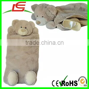 Wholesale Plush Teddy Bear Hot Water Bottle Cover thumbnail-1