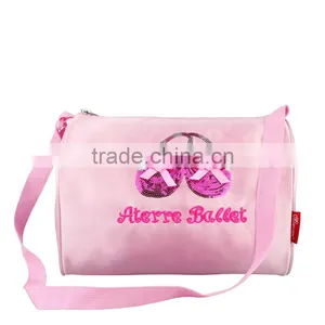 Girls Dance Bag Ballet Bag Ballet Dance Bag Kids Travel Bags Sequins Shoes thumbnail-1
